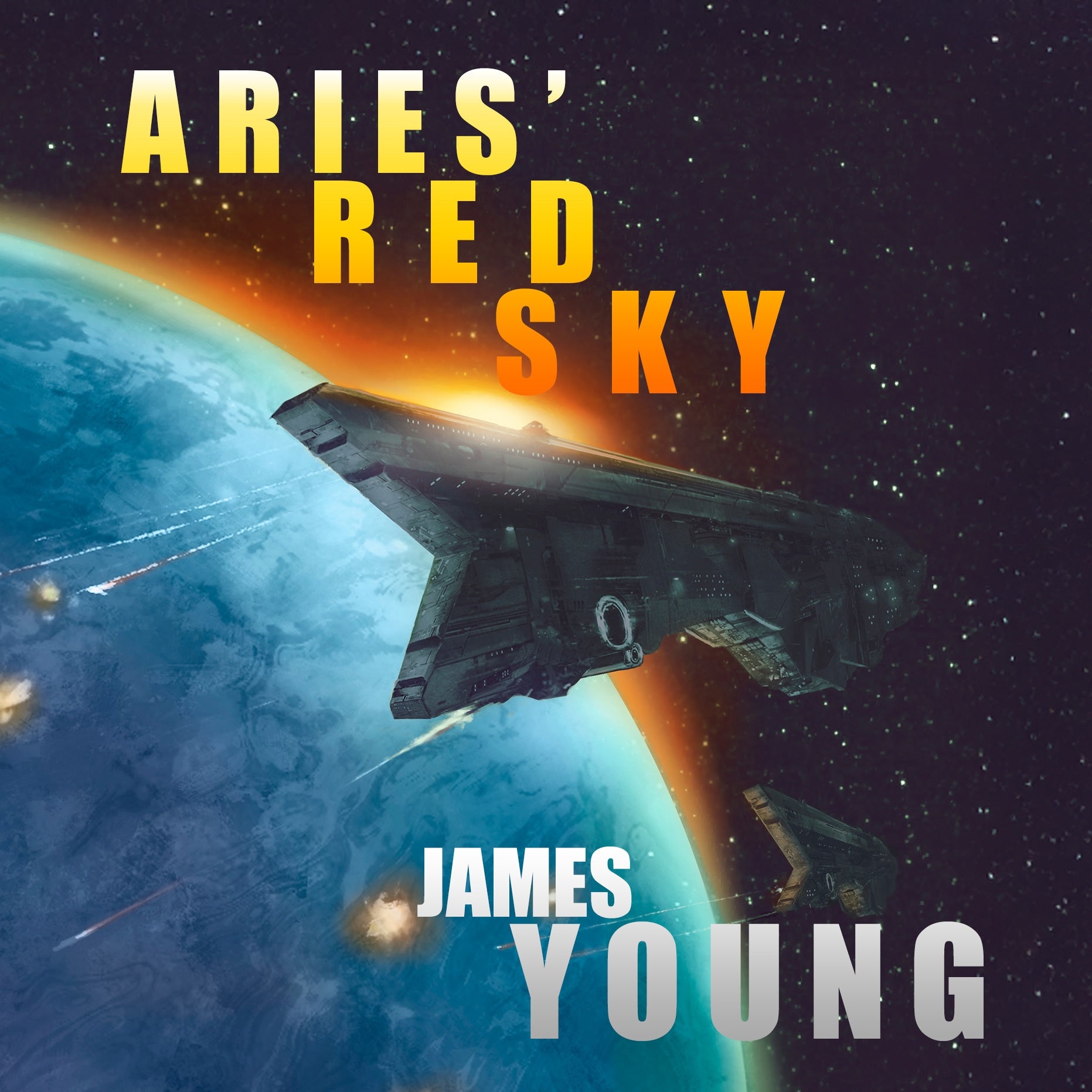 Aries' Red Sky
