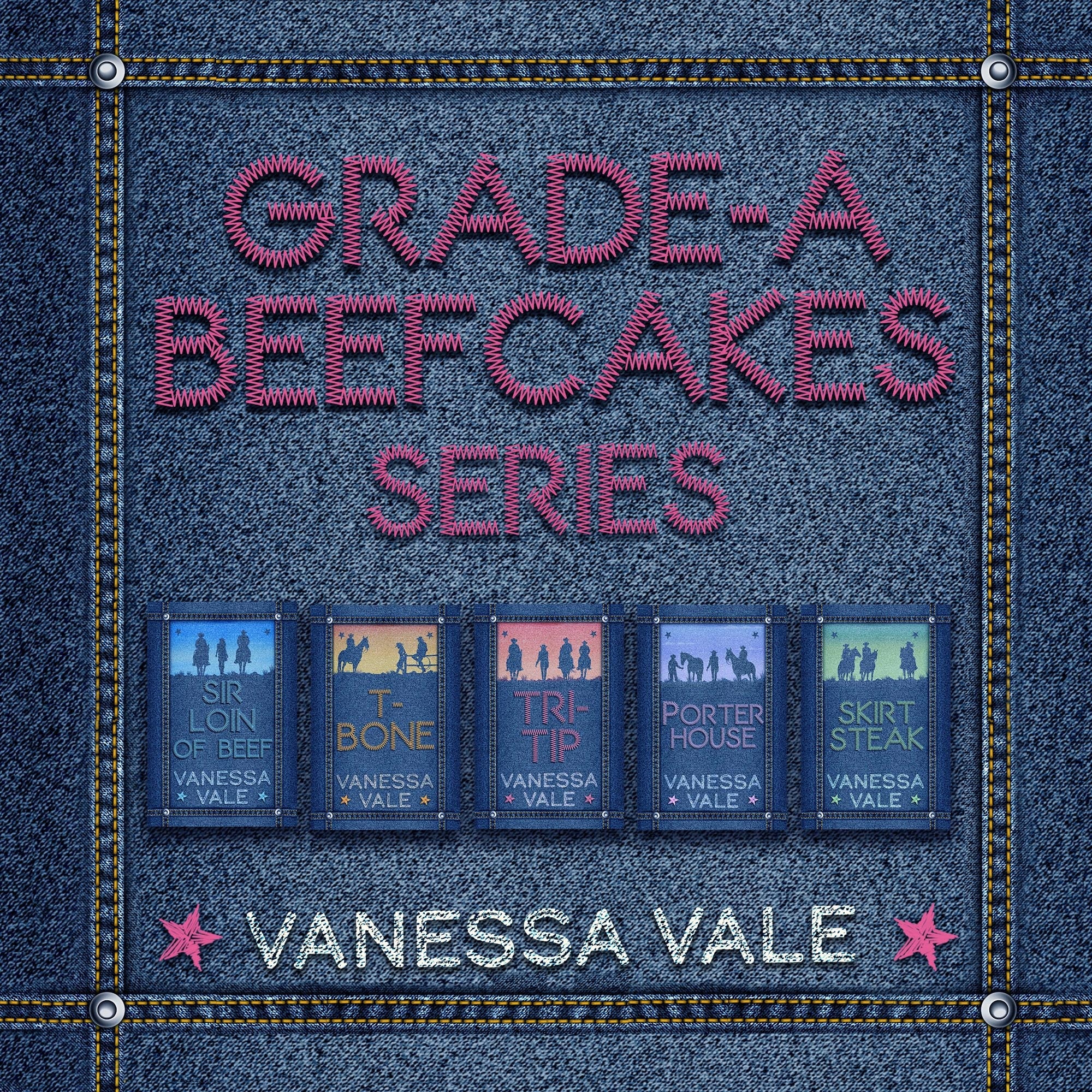 Grade-A Beefcakes Series Boxed Set, Books 1-5